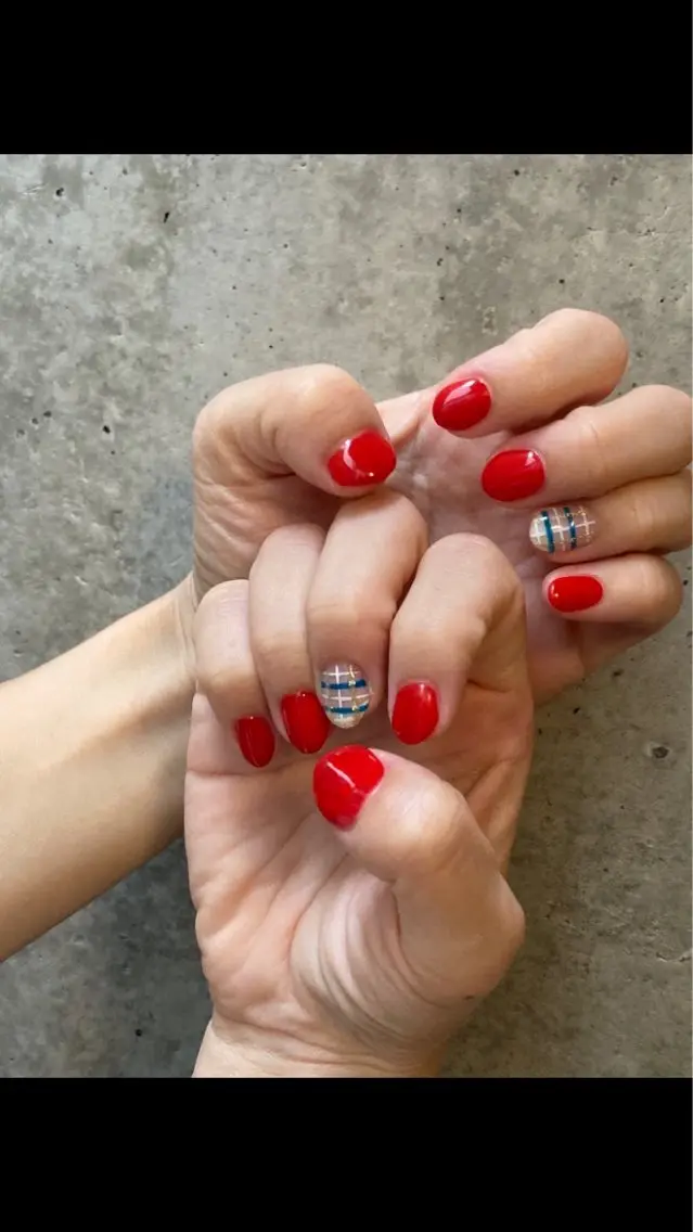 ネイル アートネイル ワンカラーネイル Luca nailのネイルデザイン