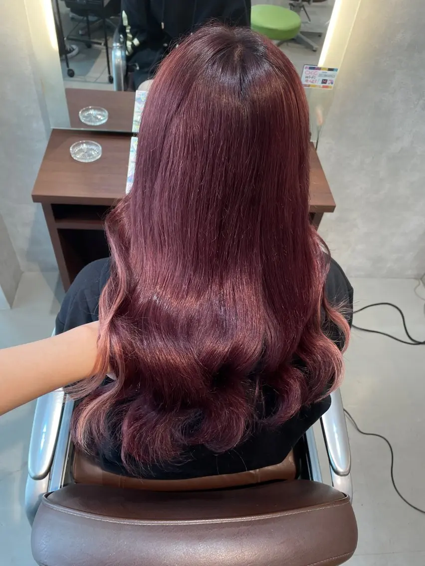 カラー 💗ROSEL/ KUREA💗のヘアスタイル