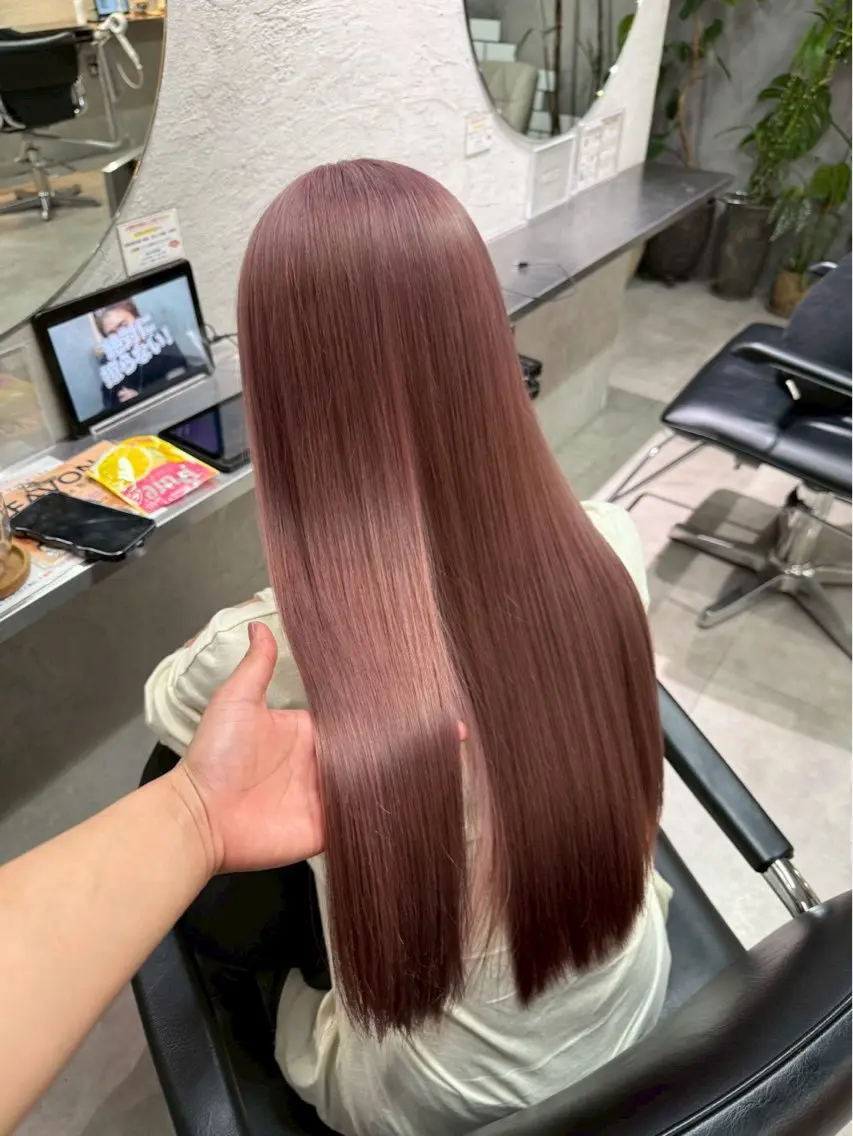 カラー ヘアカラー なのは🌼カラー ・トリートメント🌼のヘアスタイル