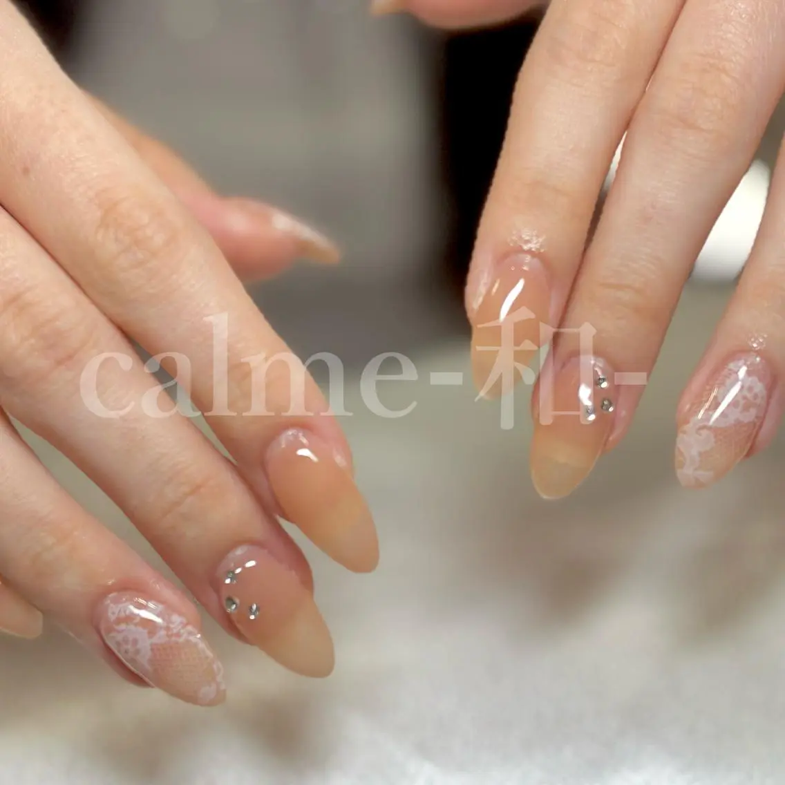ネイル ハンドネイル calme-和- 753のネイルデザイン