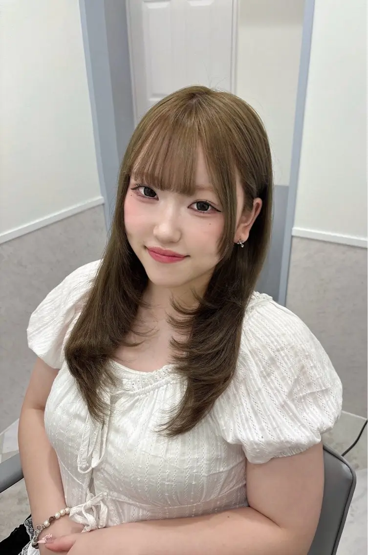 似合わせカット+ケアカラー+3STEPトリートメント🎀の写真