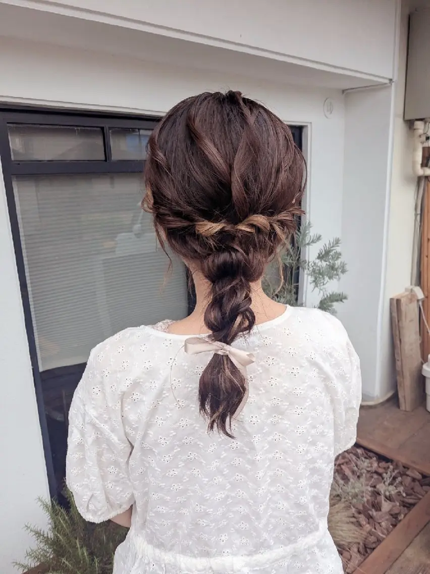 ヘアアレンジ 橋本 真実のヘアスタイル