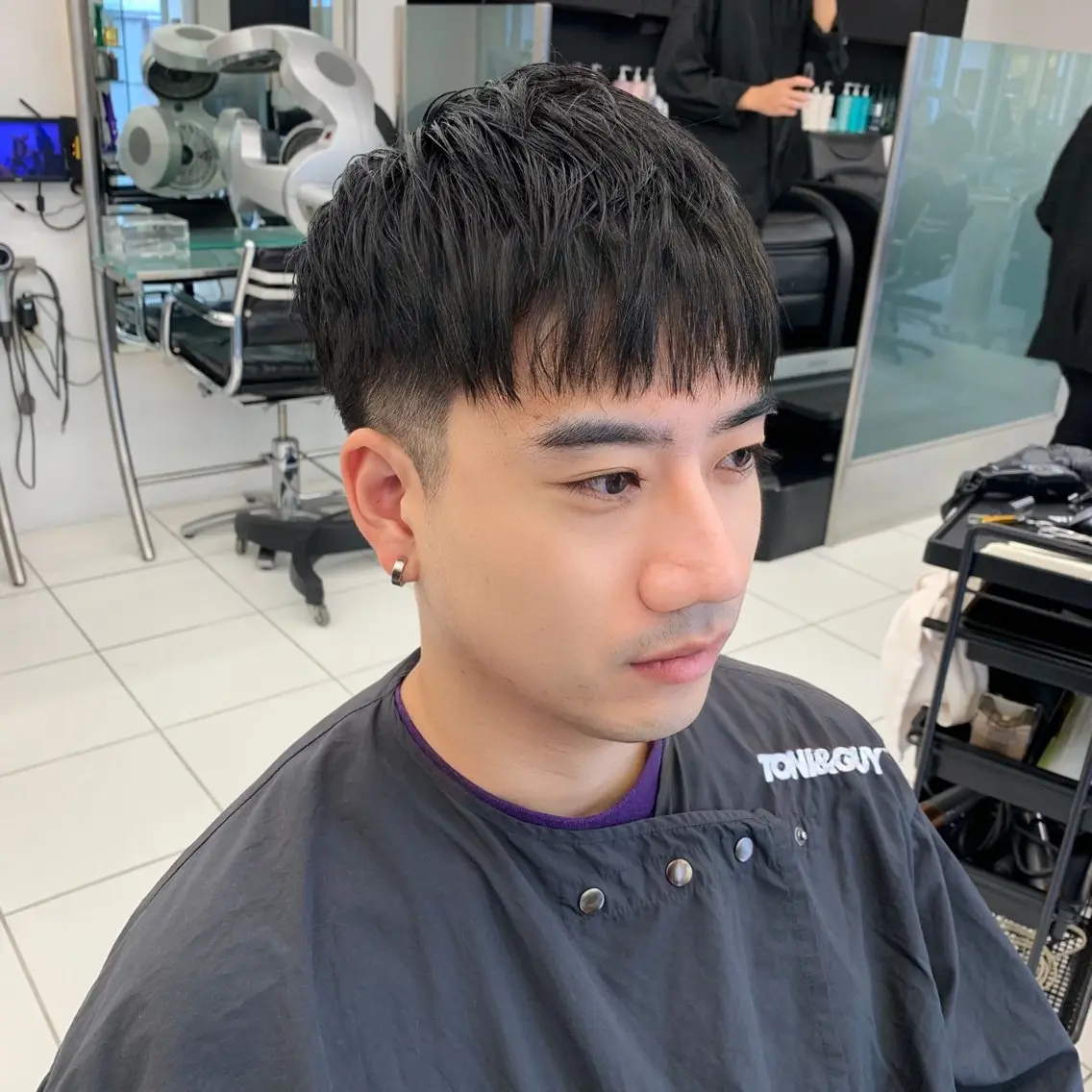 メンズ メンズ特化フェード パーマ小林裕史のヘアスタイル