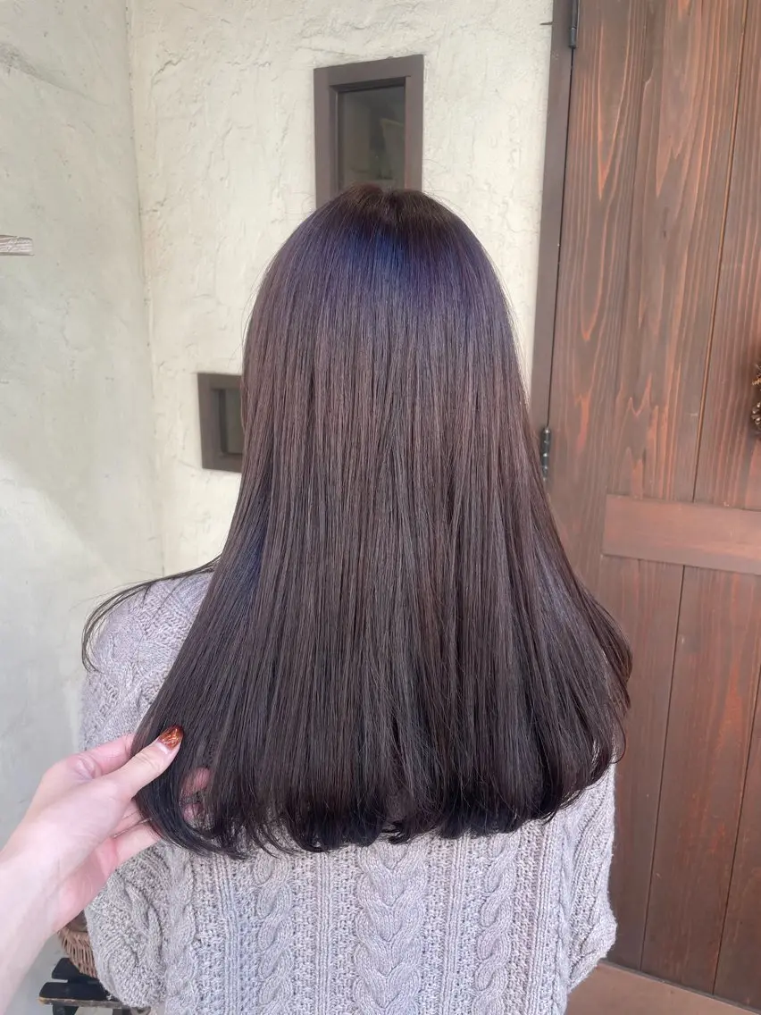 ロング 大庭 萌瑚のヘアスタイル