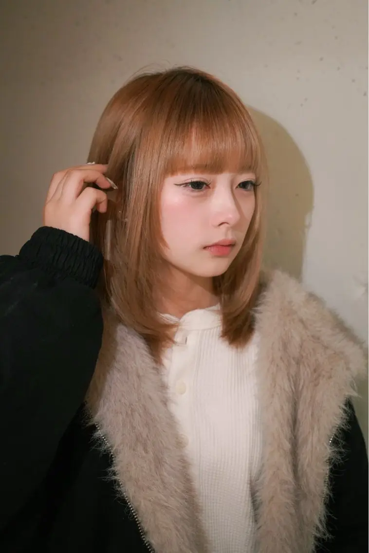 🔥期間限定🔥前髪酸性ストレートの写真