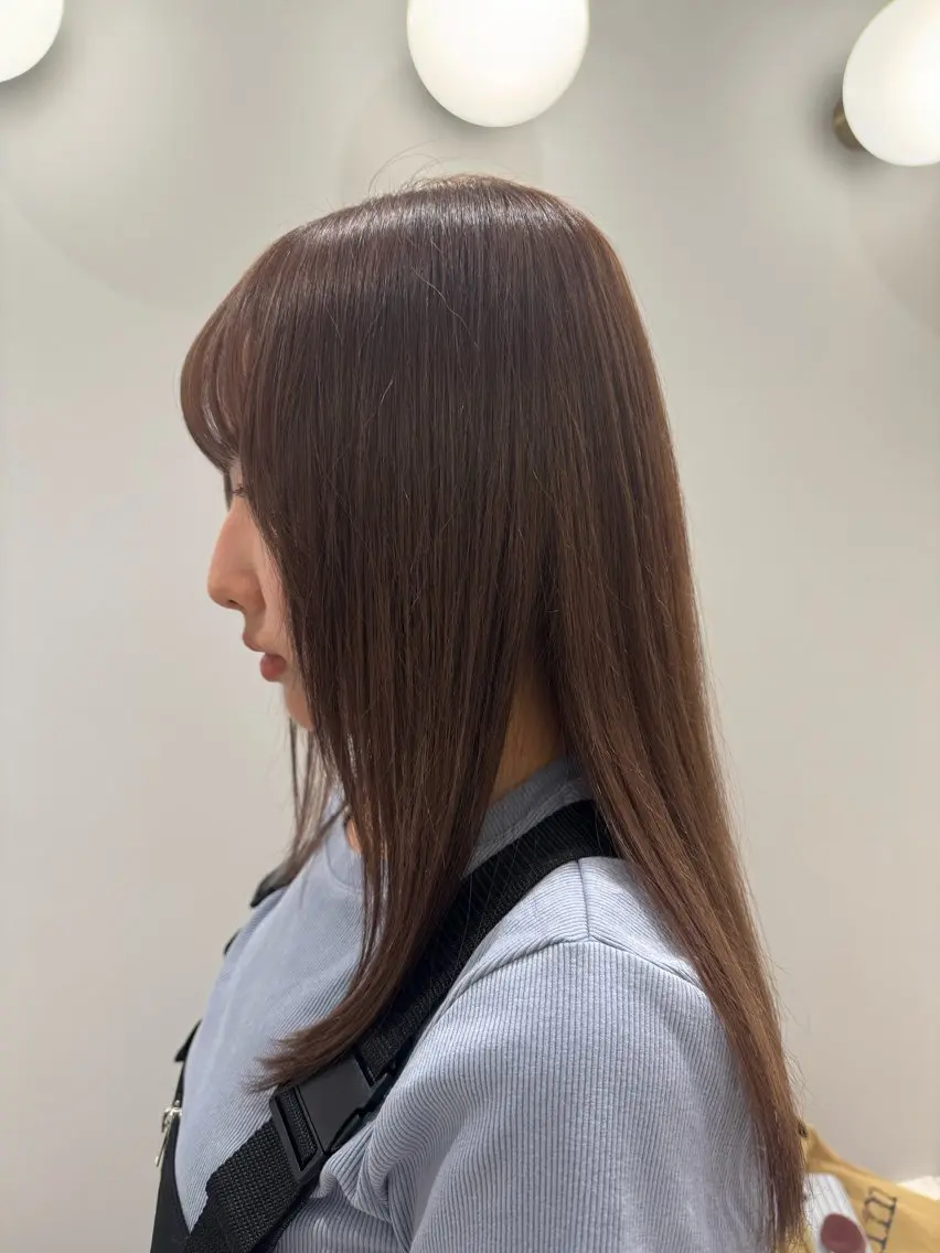 ロング カラー ベージュカラー 透明感カラー 🌼nonoka🌼 モデル募集中🛵のヘアスタイル