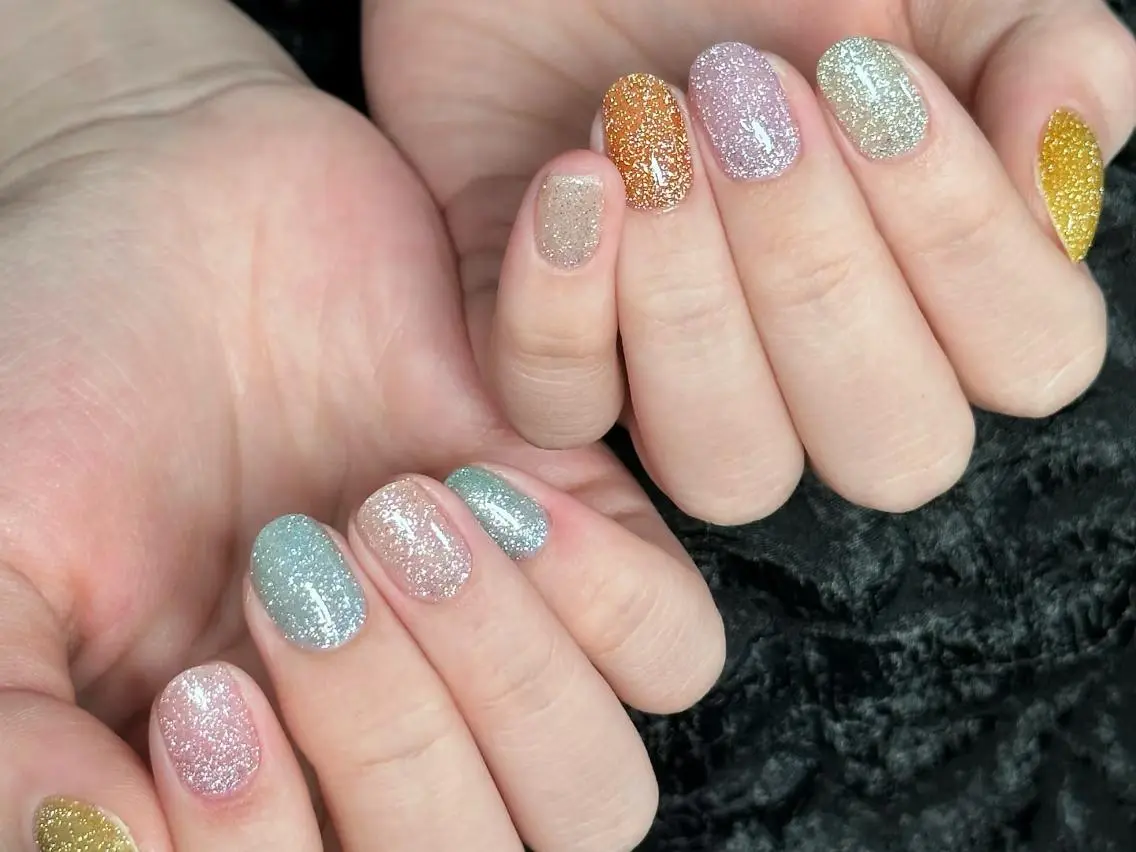 ネイル メンズ メンズ韓国風 アートネイル オーロラネイル チークネイル 長さ出し ハンドネイル ハンドケア 🦋new Nail🦋ニノのネイルデザイン