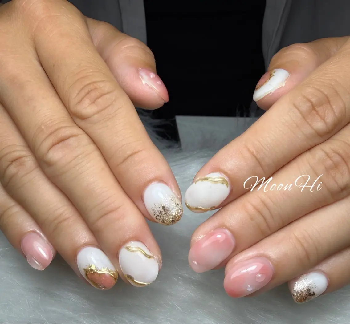 ネイル MoonHi Nail 朝霞台のネイルデザイン