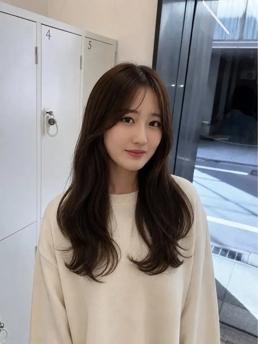 ロング カラー 🫧透明感カラー✖️ 髪質改善🫧川上葵のヘアスタイル
