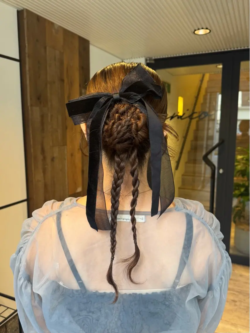 ヘアアレンジ 内沼 恵留菜のヘアスタイル