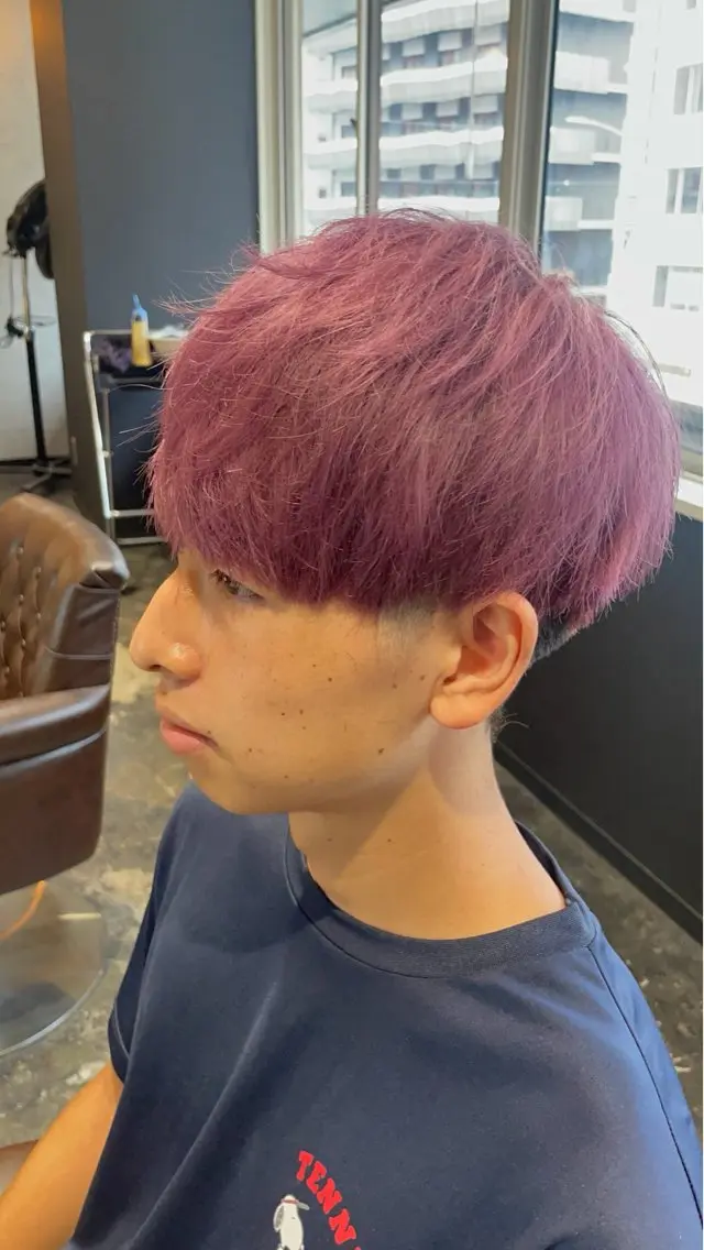 カラー メンズ カット ヘアカラー トリートメント 💈メンズ職人 ルキト💈のヘアスタイル