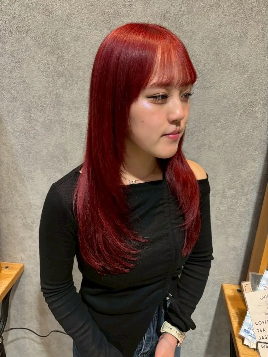 ミディアム カラー 齋藤 優太朗のヘアスタイル