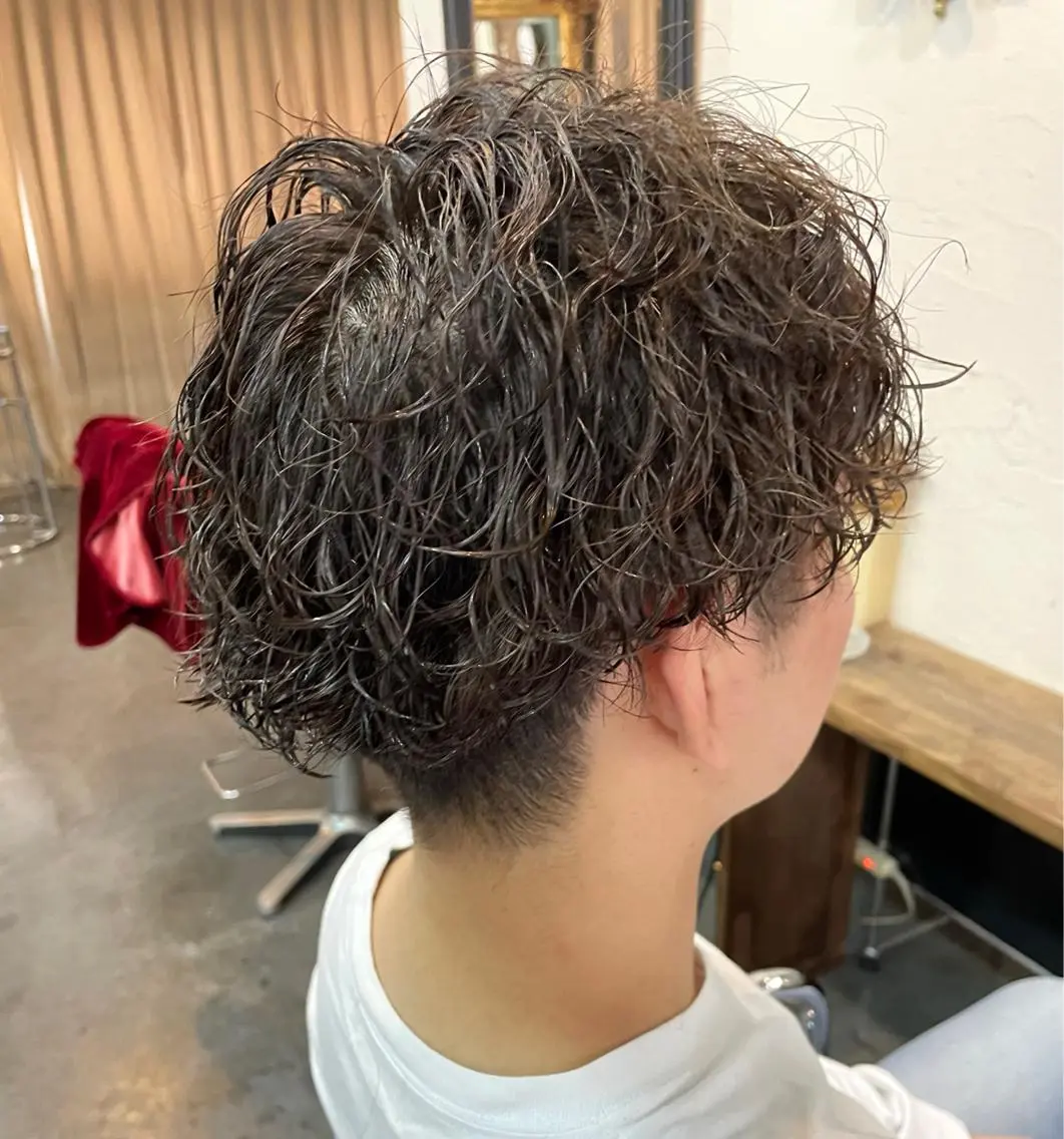 ✨ツイスパ✨メンズ限定、話題のツイストスパイラルパーマ！！いつもと違うパーマスタイルおすすめです！の写真