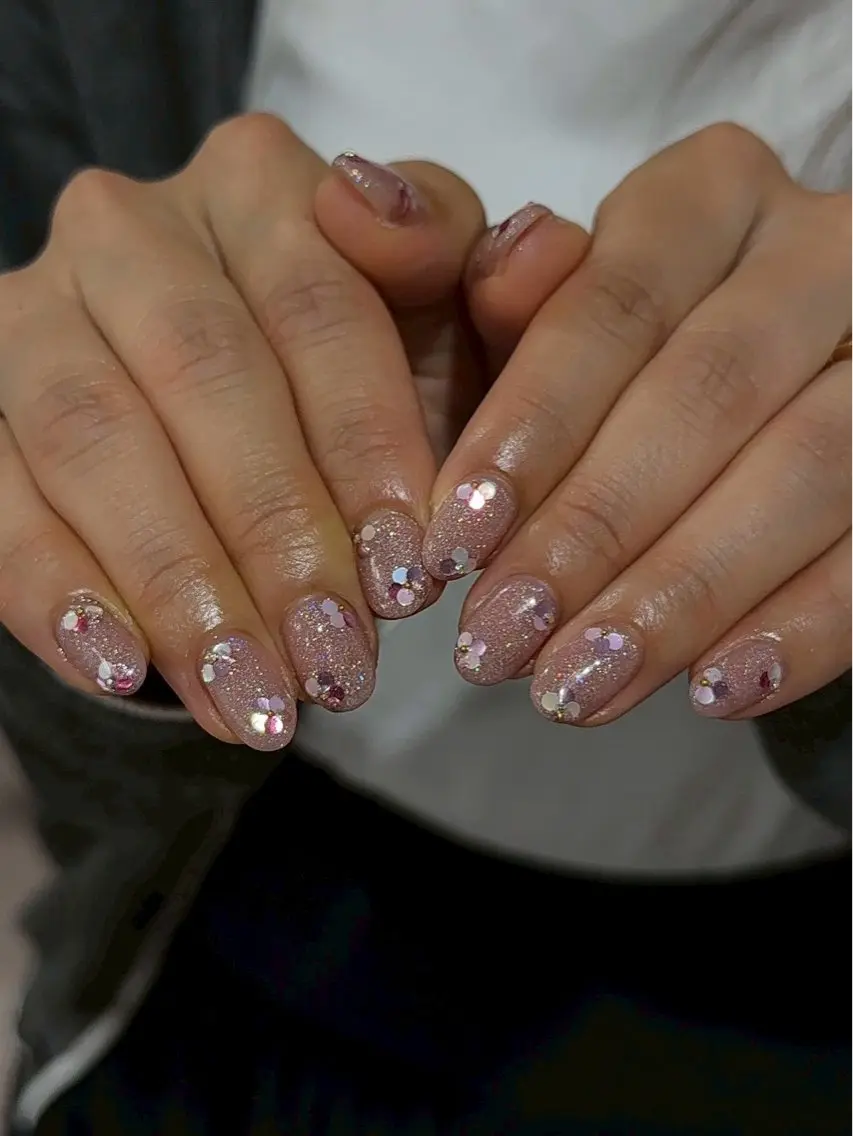 ネイル キラキラネイル ハンドネイル Salon Ｋのネイルデザイン
