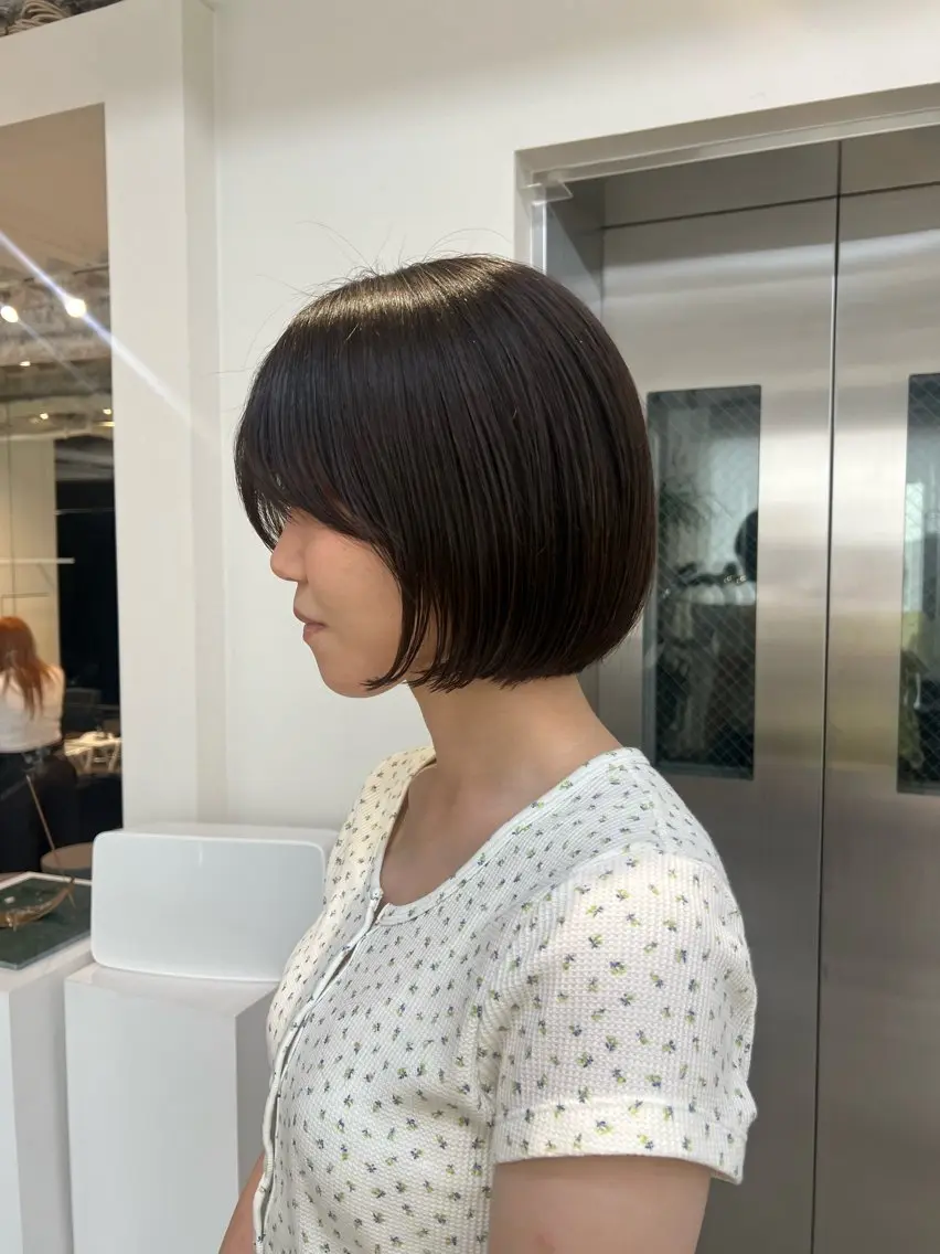 ショート ボブ AmiLi HONOKAのヘアスタイル