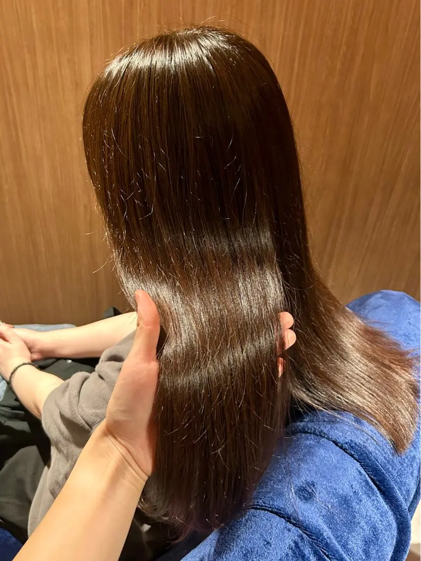 【🌿トータルケアコース🌿】極上ヘッドスパ➕オーガニックカラー➕高補修AMAISIAトリートメントの写真
