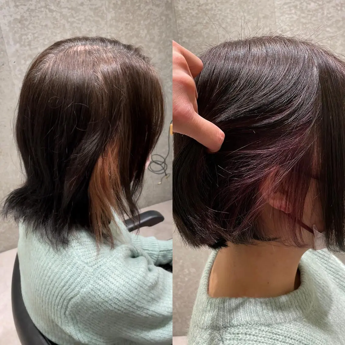 セミロング トリートメント 髪質改善ヘアケア 艶髪特化/上田のヘアスタイル