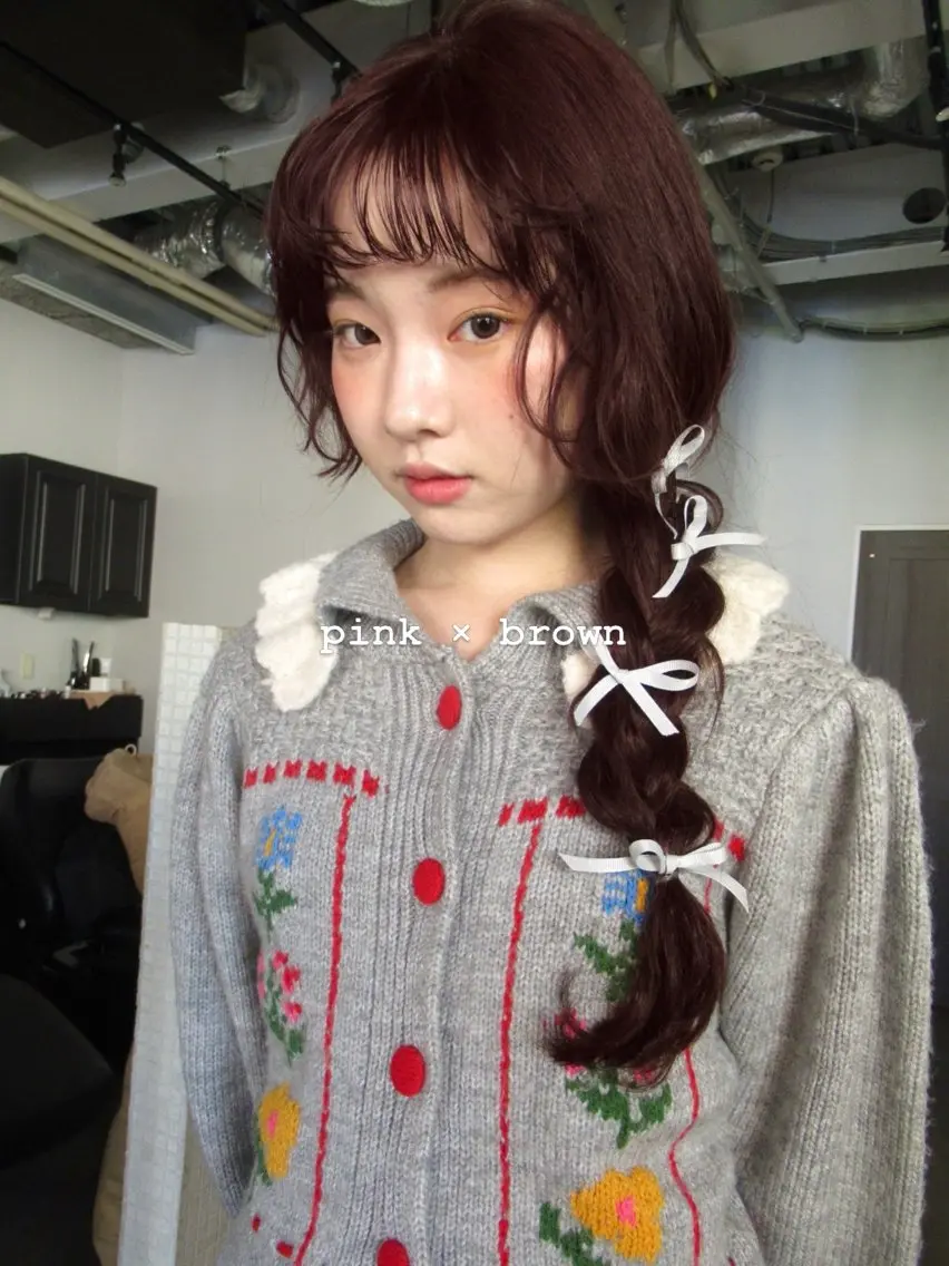 ロング カラー ヘアカラー トリートメント ヘッドスパ 無料カットモデル募集 ／ueno aiのヘアスタイル