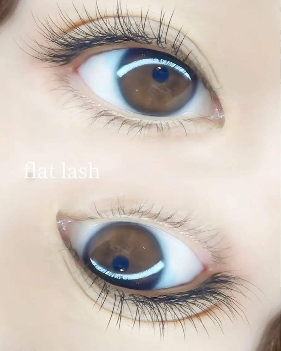 マツエク・マツパ フラットラッシュ マツエク ecru.eye 【元住吉】のマツエク・マツパデザイン