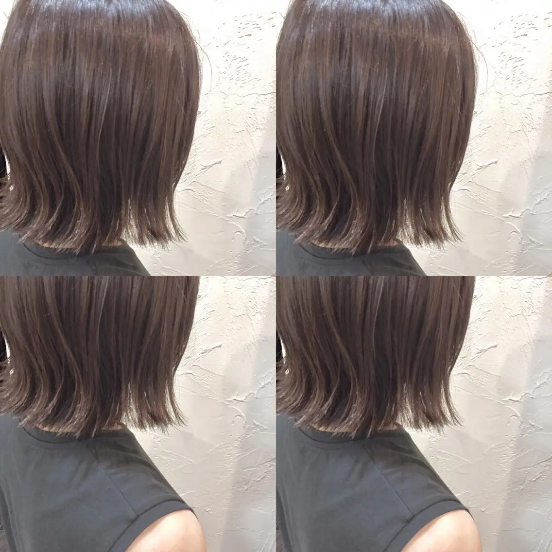 ショート カラー カット ヘアカラー トリートメント F. 梅田/ボブ/パーマのヘアスタイル