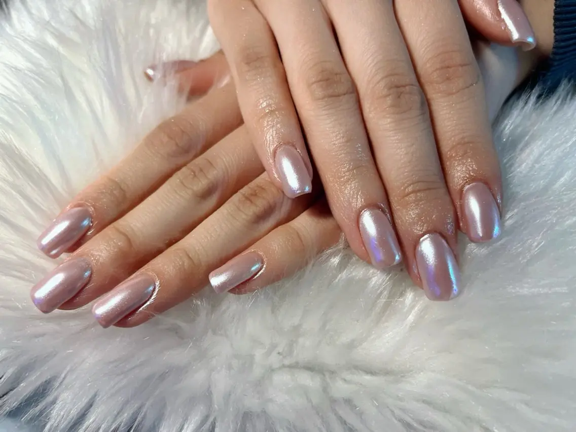 ミラーネイル💎ユニコーンネイル🦄の写真