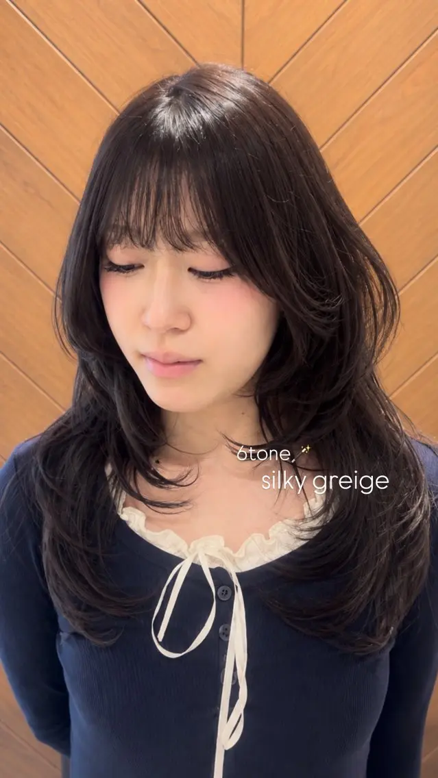 カラー sumire ༊·˚ 透明感／艶Colorのヘアスタイル