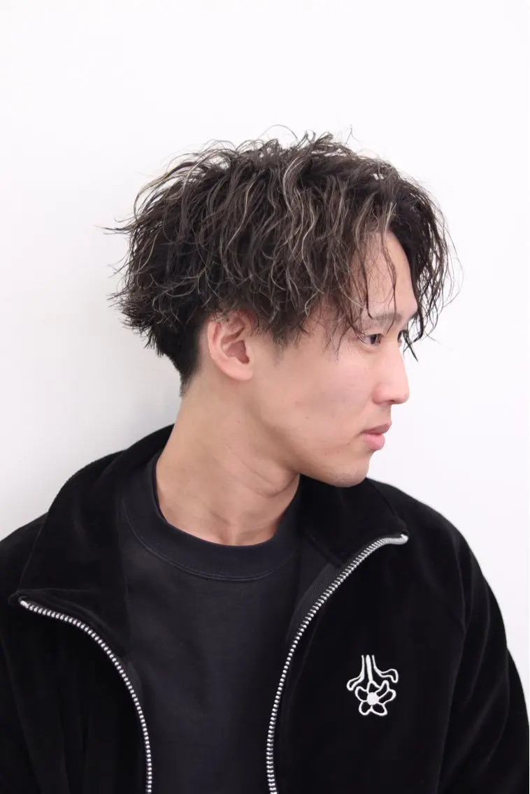 パーマ メンズ メンズパーマ ツイストスパイラルパーマ スパイラルパーマ パーマ Ryo☘縮毛矯正/ メンズ/ブリーチ/のヘアスタイル
