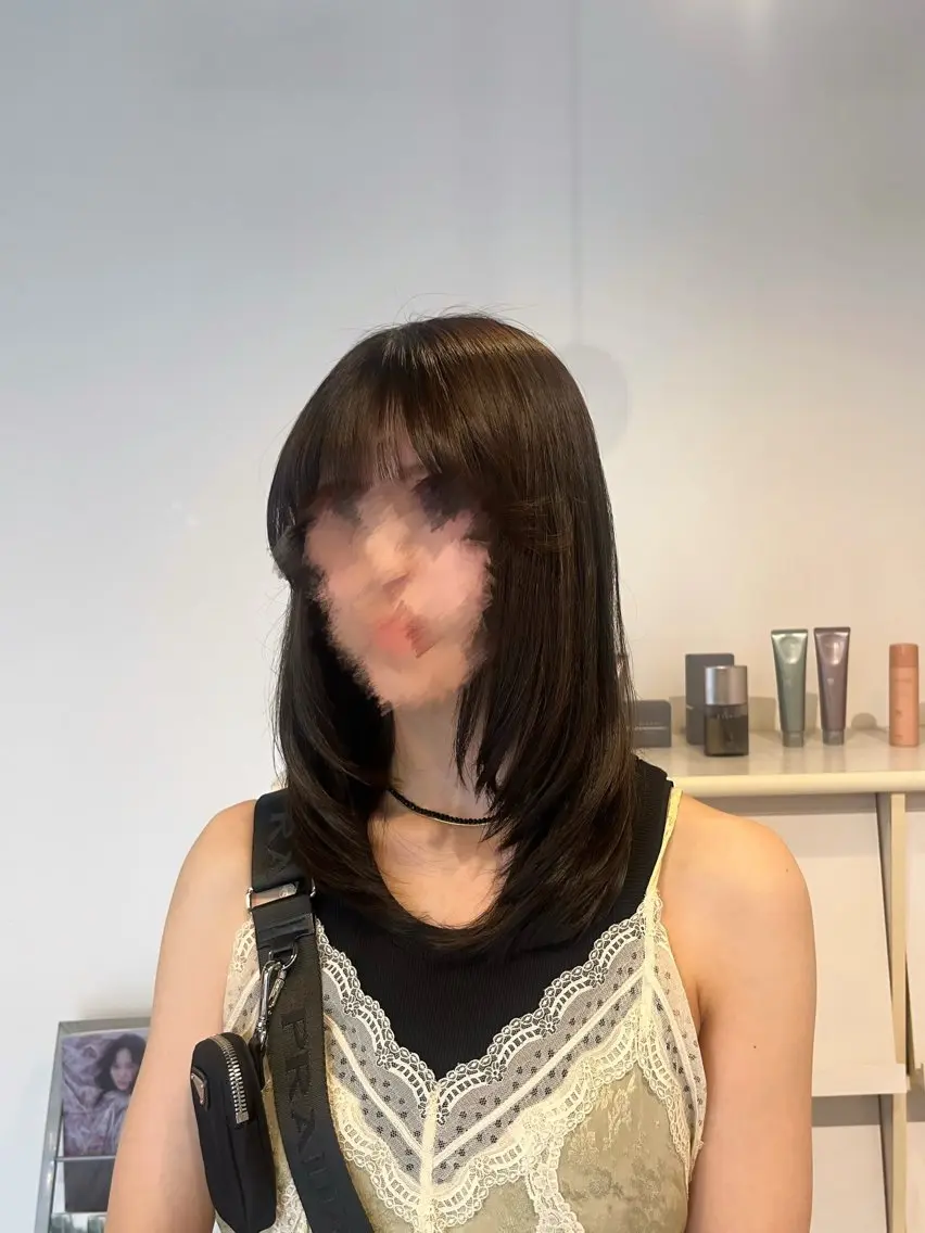 セミロング カット ヘアカラー トリートメント ヘッドスパ ヘアセット 新宿/韓国ヘア メンズ SAYAのヘアスタイル
