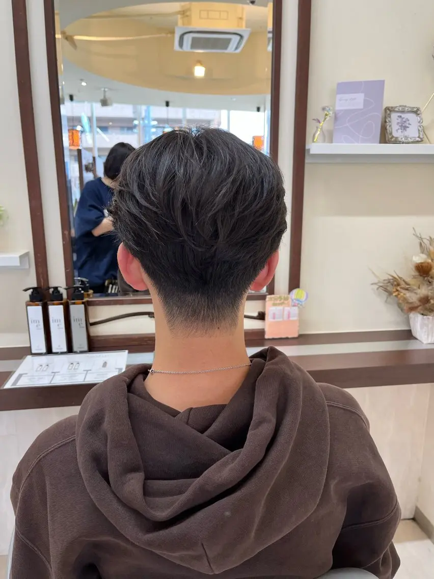 ショート メンズ マッシュ シースルーマッシュ 刈り上げ 🧊メンズ特化🧊 高木航希のヘアスタイル