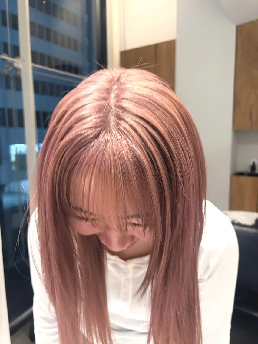 ロング カラー 艶カラー🪽/ 市來心優のヘアスタイル