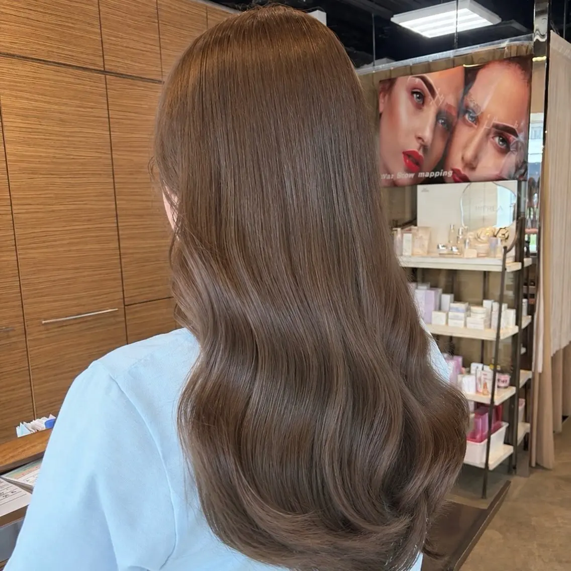 カラー ヘアカラー トリートメント 【creer都島】 kahoのヘアスタイル