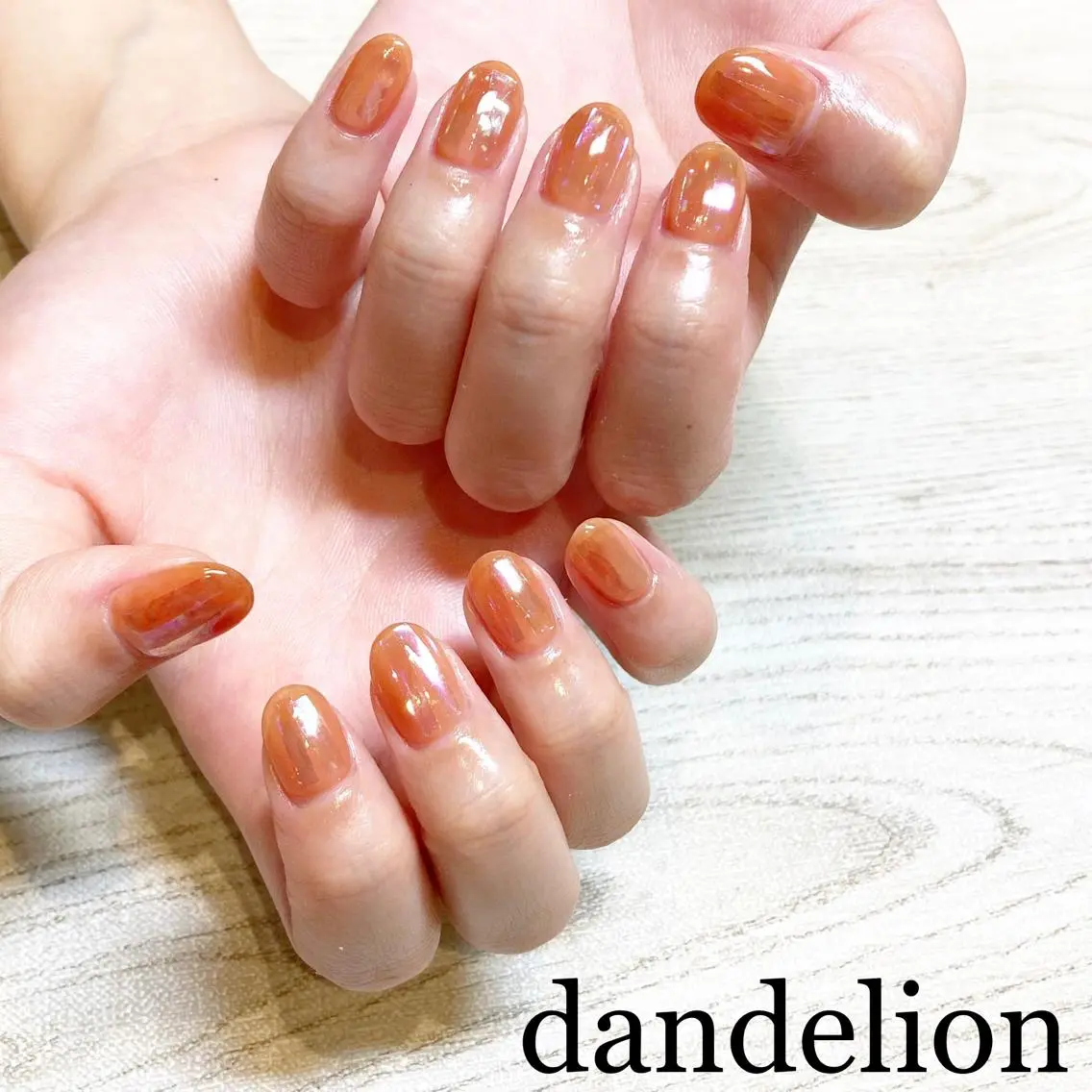 ネイル ハンドネイル ハンドケア dandelion ダンデライオンのネイルデザイン