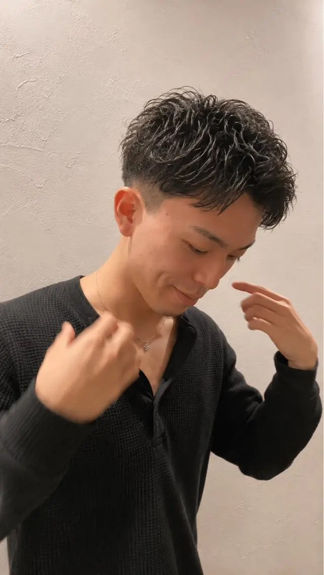 ショート メンズ カット ハマノ ミユのヘアスタイル