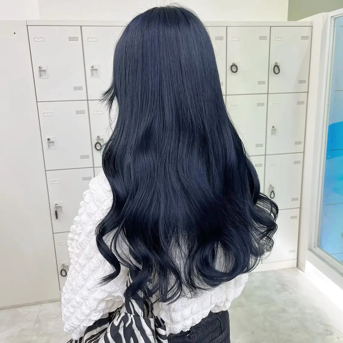 ミディアム カラー 🤍韓国風×透明感 カラー×艶髪🤍のヘアスタイル