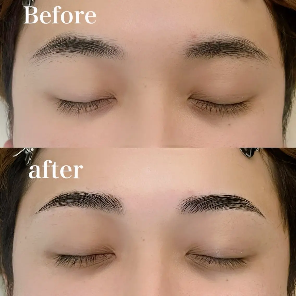 メンズ眉毛専用♪眉スタイリング✨😎秋冬に向けて綺麗な眉毛へ　[西船橋]の写真