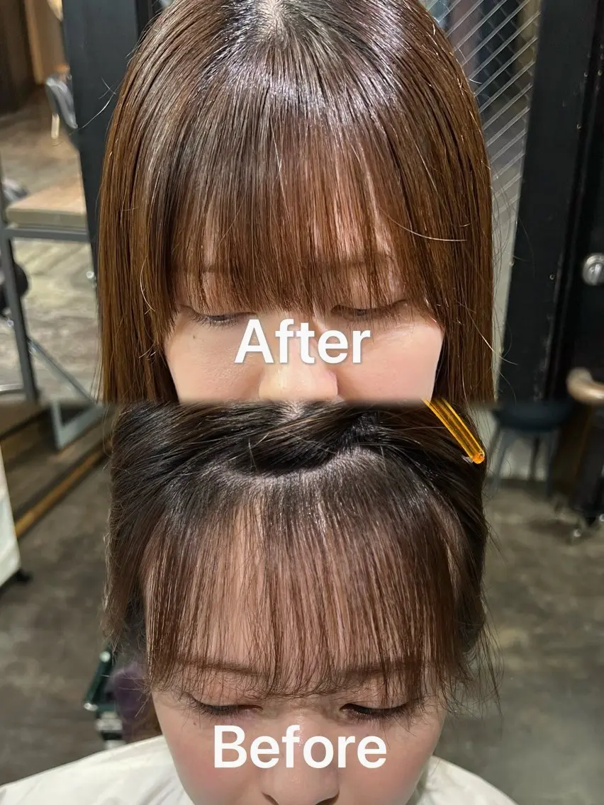 縮毛矯正 💘札幌クロスパーマ 髪質改善💘rinaのヘアスタイル