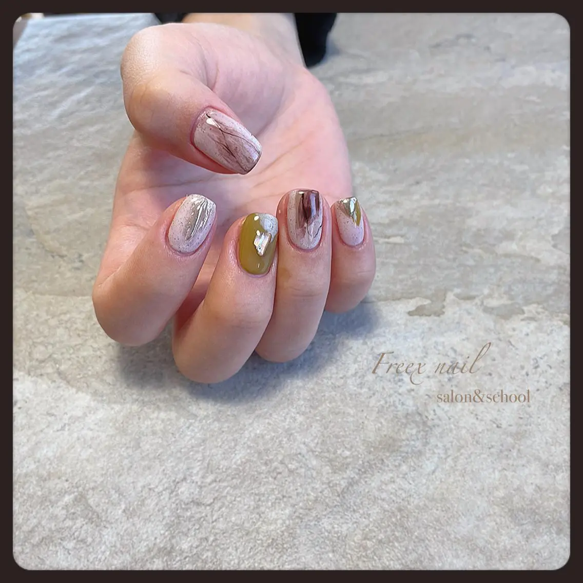 ネイル ニュアンスネイル ハンドネイル ハンドケア freex nail /ニュアンス/個性派のネイルデザイン