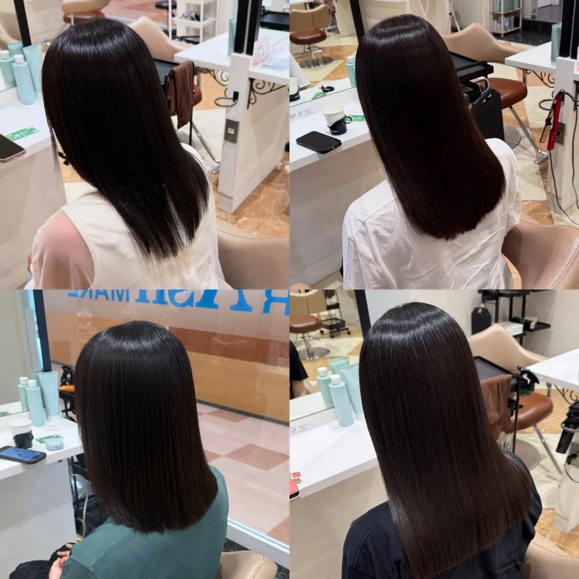 セミロング 髪質改善 カット ヘアカラー トリートメント 髪質改善カラー/店長 宮内秀峰のヘアスタイル