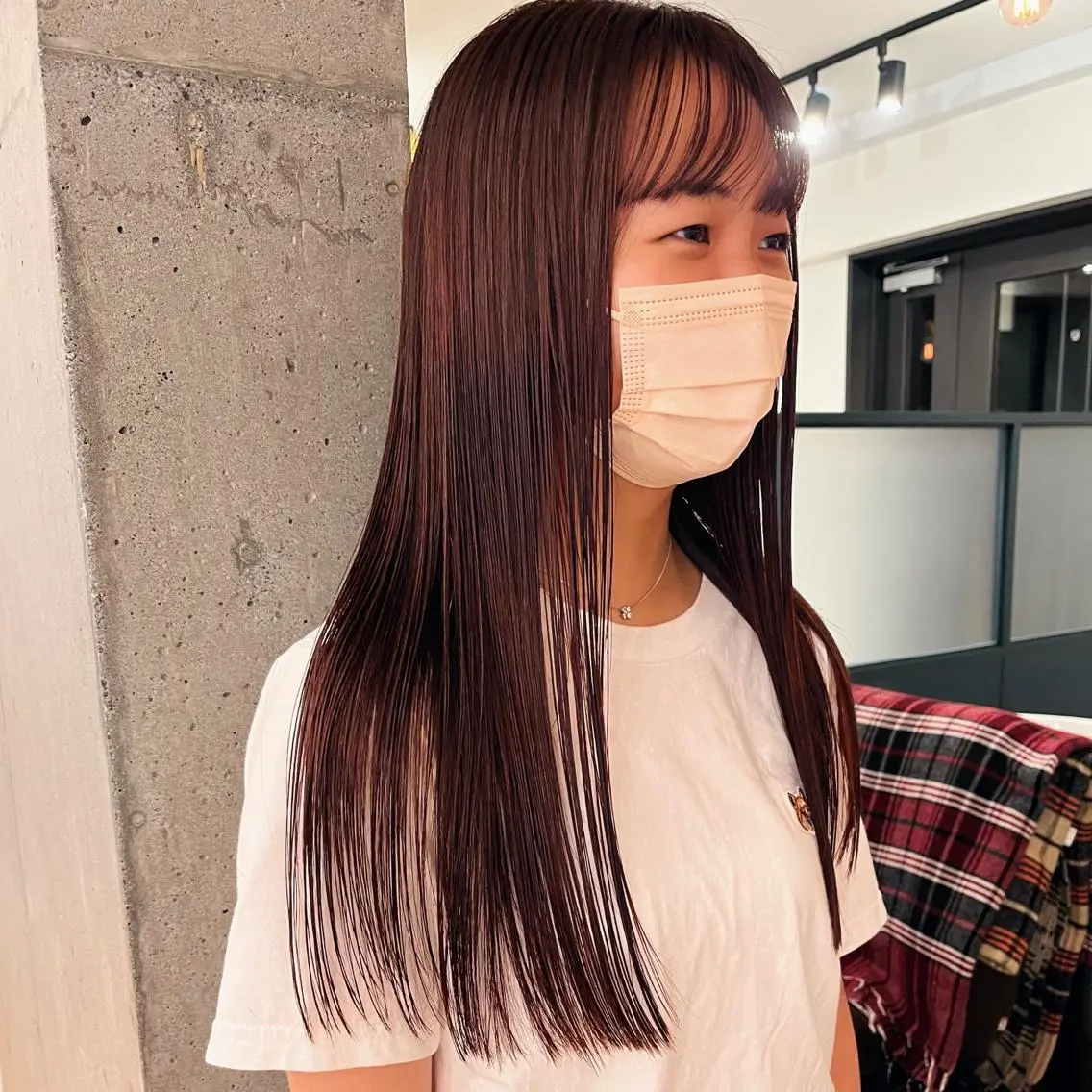 ロング カラー トリートメント 暖色/パーマ 🌼クニトウメイのヘアスタイル
