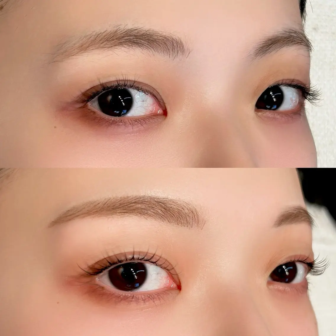 🫧ྀིまつげパーマ上下+アイブロウWAX+眉パーマ🫧ྀིの写真