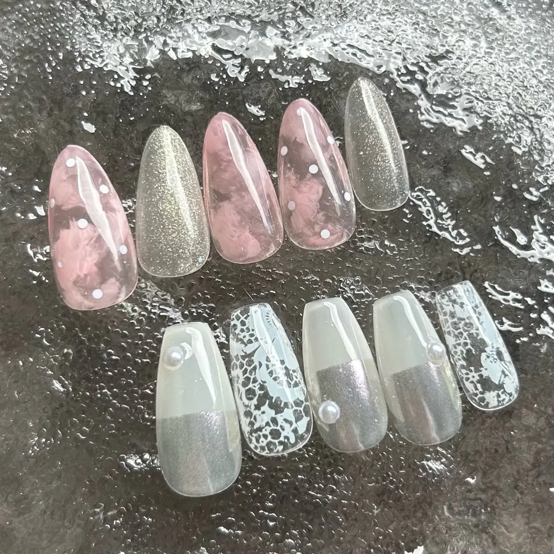 ネイル ニュアンス _misakiのネイルデザイン