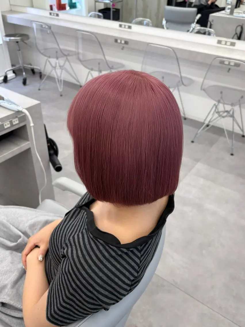 ショート カラー カット ヘアカラー 🍀透明感ナチュラル カラー🍀じゅんのヘアスタイル