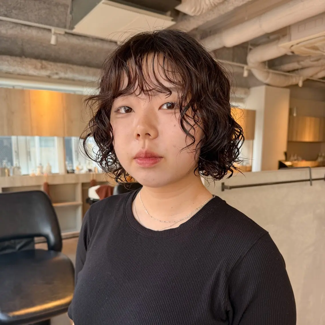 ショート パーマ パーマ やはらりの/ パーマのヘアスタイル
