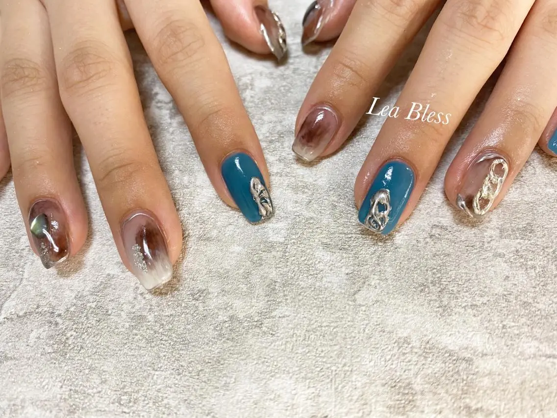 ネイル ハンドネイル Lea Bless 河原町のネイルデザイン