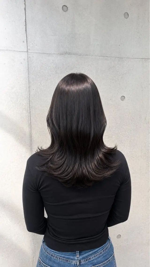 ミディアム カラー パーマ ヘアアレンジ メンズ 赤み消しカラー /美 髪☘️Reika☘️のヘアスタイル