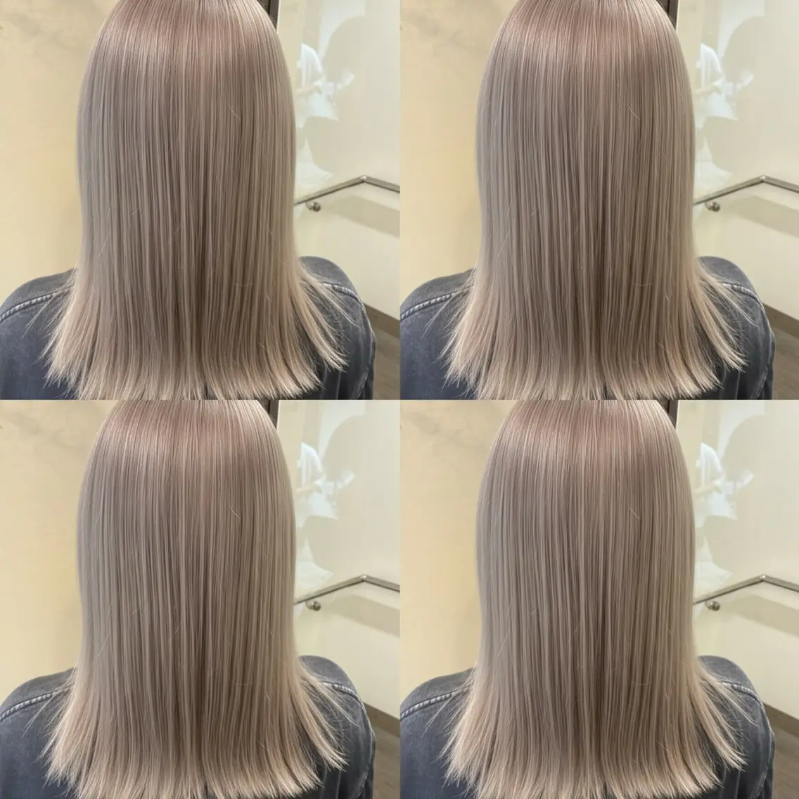 ミディアム カラー トリートメント 錦糸町駅前サロン🎀 髪質改善千早のヘアスタイル