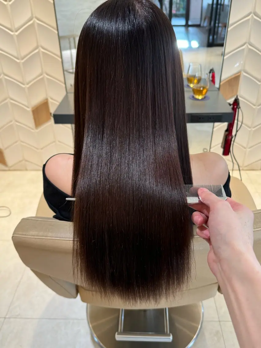 ロング 縮毛矯正 カット 縮毛矯正 トリートメント 🫧美髪縮毛矯正 🫧SEKIのヘアスタイル