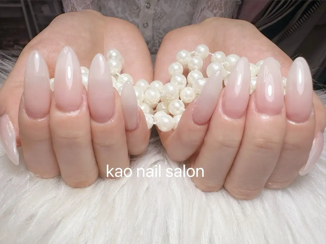 ネイル ハンドネイル kao nail マグネット/長さだしのネイルデザイン