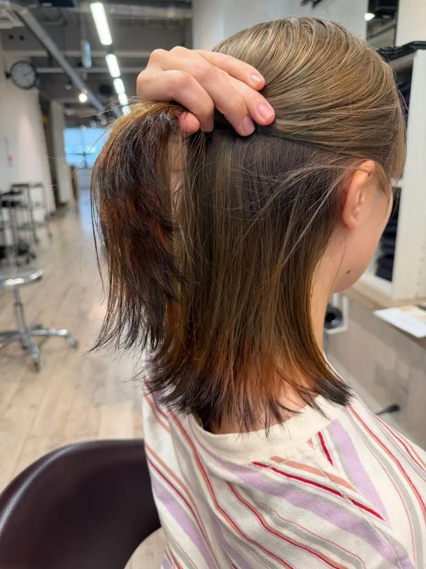 ミディアム ヘアカラー Kyosuke/コワ ファースト長崎2ndのヘアスタイル