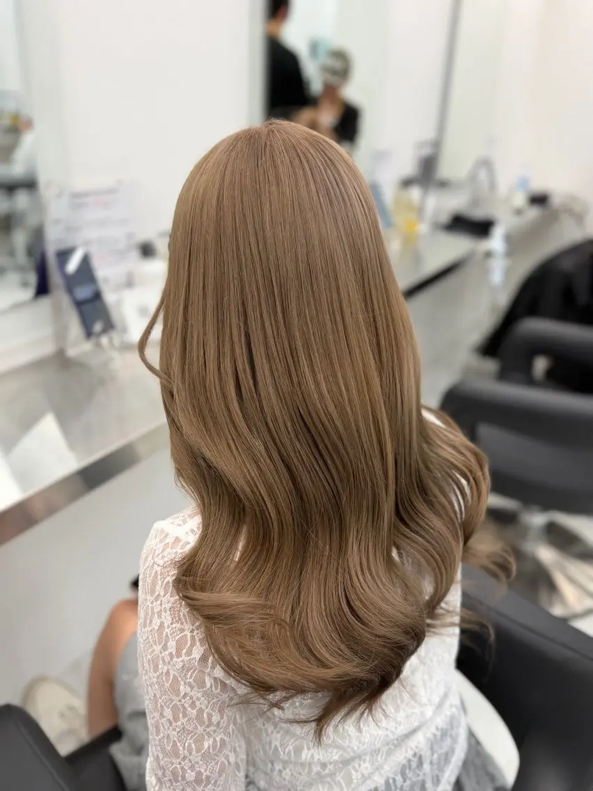 カラー ヘアカラー トリートメント ヘアセット 透明感カラー🎀艶髪 Anju/渋谷🎀のヘアスタイル